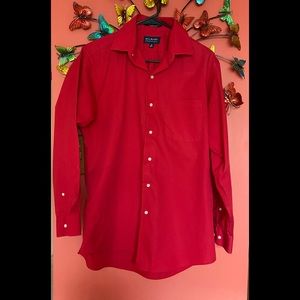 Bill Blass Essentials Boys Red long sleeve shirt.